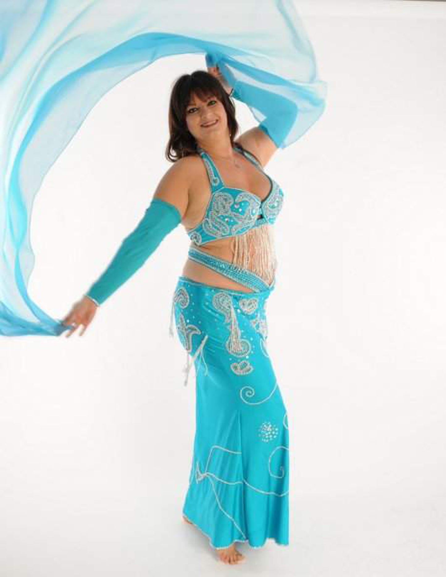 New Egyptian Belly Dance Costume, Custom-Made belly dance Dress, Handmade stitched oriental dance set, Tribal dance skirt & Bra, Gypsy dance
