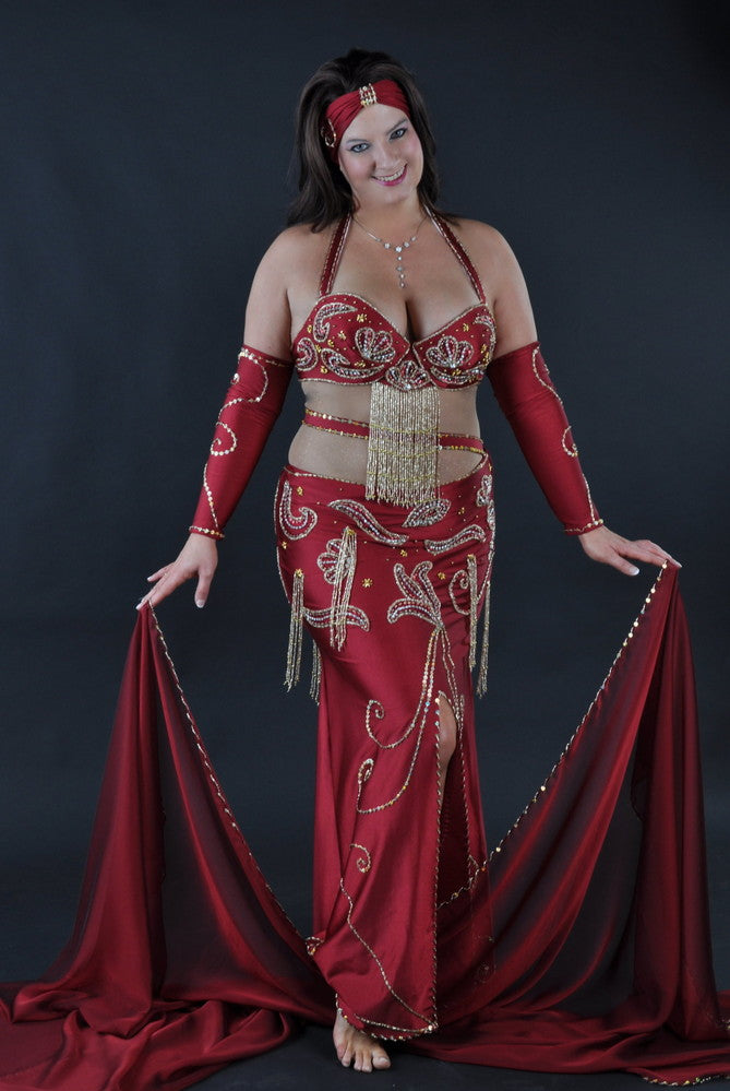 Egyptian Professional Belly dance costume, Custom-made belly dancing Dress, New