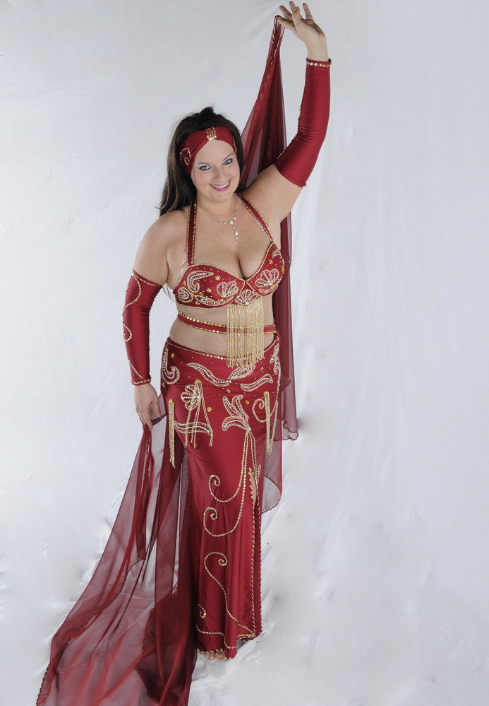 Egyptian Professional Belly dance costume, Custom-made belly dancing Dress, New