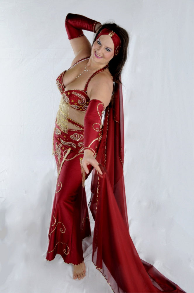 Egyptian Professional Belly dance costume, Custom-made belly dancing Dress, New